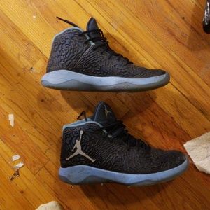 Dark and light blue air Jordan VP's